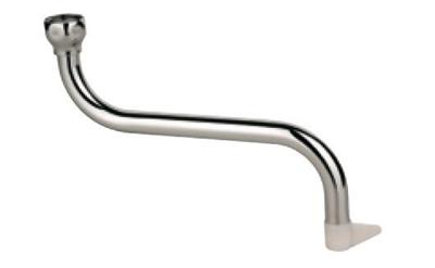 Kirchhoff S-vormige buisuitloop, chroom, 1/2" x 250 mm - 98957218