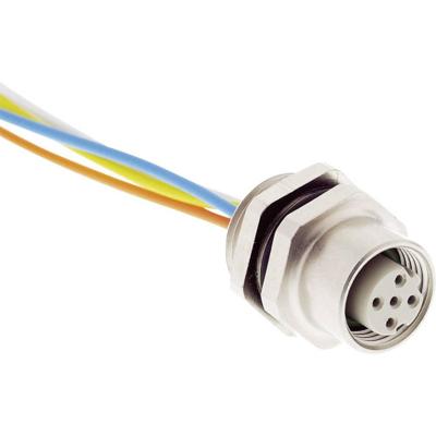 HARTING 21033712403 Sensor/actuator inbouwconnector M12 Aantal polen (sensoren): 4 Bus, inbouw 1 stuk(s)