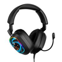 Gaming headset - Bedraad - Konix - Naruto Shippuden - 7.1 PC - 50mm luidsprekers - Microfoon - 2m kabel - LED - Naruto Rasengan - Zwart - thumbnail