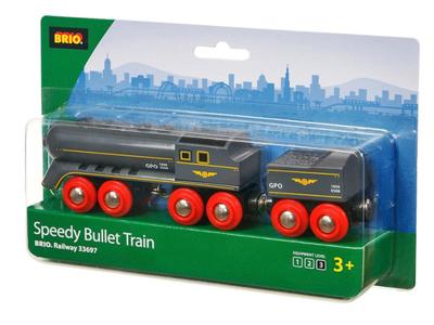 BRIO World Zwarte hogesnelheidstrein - thumbnail