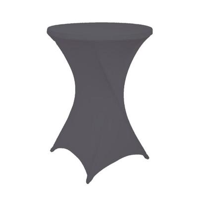 Tafelrok brasq voor statafel 80cm antraciet