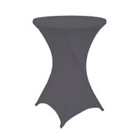 Tafelrok brasq voor statafel 80cm antraciet - thumbnail