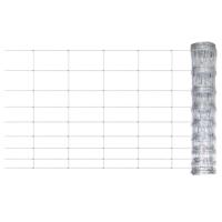 VidaXL Hek 50x1,2 m gegalvaniseerd staal zilverkleurig - thumbnail