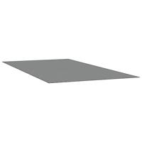 Zwembadgrondzeil 500x250 cm polyester geotextiel lichtgrijs - thumbnail