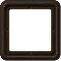 Jung CD581BR Afdekking Frame 1-voudig Bruin 1 stuk(s) - thumbnail
