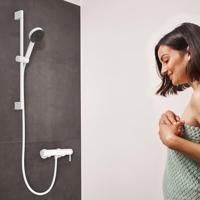 Hansgrohe Douchekraan Opbouw Finoris Eengreeps Mat Wit - thumbnail