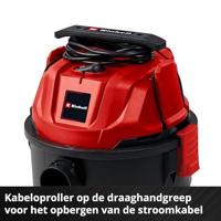 Einhell TC-VC 1820 2342480 Nat- en droogzuiger 20 l - thumbnail