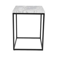 Zuiver Marble Power Bijzettafel Vierkante vorm 4 poot/poten - thumbnail