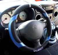 Stuurhoes WRC IMP007384 Zwart/Blauw Ø 38 cm - thumbnail