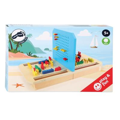 Small Foot houten denkspel slagschip