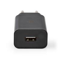 Nedis WCHAC242ABK Thuislader 2,4 A Losse Kabel Usb-c™ Zwart - thumbnail