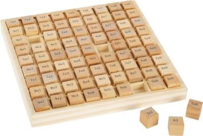 Small Foot rekenplank de tafels van 1 tot 10 Small Foot rekenplank de tafels van 1 tot 10