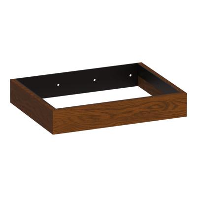 Brauer Amaze - Onderkast - 60 cm - met Geïntegreerde Ophangbeugel - Lamellen Eiken Bruin