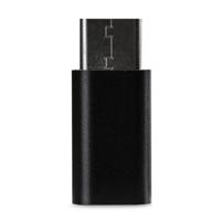 Xccess Micro USB to USB-C Adapter Black - thumbnail