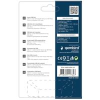 Gembird UHB-U2P4-04 interface hub USB 2.0 480 Mbit/s Zwart - thumbnail