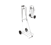 Bo-Camp Bagagetrolley Staal - thumbnail