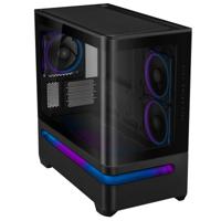 ATX Semi-toren BehuizingAsus 90DC00P0-B19000 Zwart - thumbnail