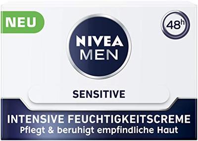 Nivea NIVEA Men Sensitive Intensive Dagcrème 50ml - Verzacht & Hydrateert Gevoelige Huid Nivea NIVEA Men Sensitive Intensive Dagcrème 50ml - Verzacht & Hydrateert Gevoelige Huid