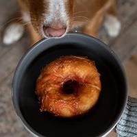 Nobby STARSNACK Barbecue Chicken Donut ca. 5,0 cm, 3 stuks, (3 x 110g) - thumbnail
