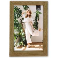 Haes Deco Houten Fotolijst Almeria in rustiek bruin voor 1 foto 10x15 cm staand/verticaal (formaat 11,3 x 16,3 cm) - SP11515 - thumbnail