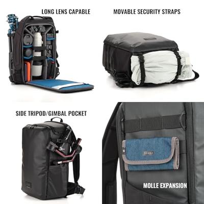 Tenba Solstice v2 24L rugzak, zwart Tenba Solstice v2 24L rugzak, zwart