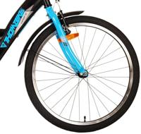 Volare thombike kinderfiets - jongens - 24 inch - zwart blauw - twee handremmen - thumbnail