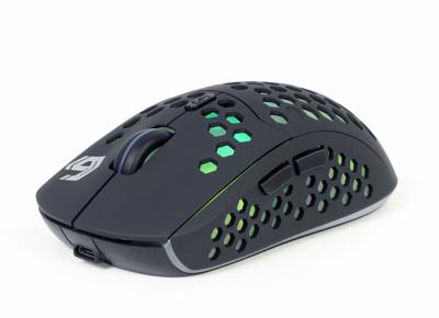 Draadloze 6-knops gaming muis, herlaadbaar Li-ion