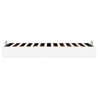 Bedframe zonder matras 100x200 cm kunstleer wit - thumbnail
