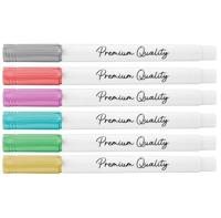 Craft ID Metallic markers, 6pcs - thumbnail