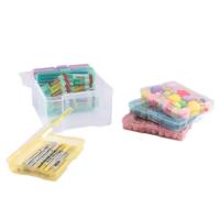 Vaessen Creative • opbergbox met 6 cassettes pastel - thumbnail