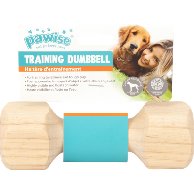 Pawise Wooden retrieving dumbbell s-17 Pawise Wooden retrieving dumbbell s-17