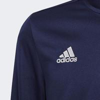 adidas Entrada 22 Trainingstrui 1/4-Zip Kids Donkerblauw Wit - thumbnail