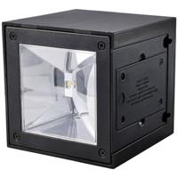 Sygonix SY-5499356 Wandlamp op zonne-energie SMD LED 0.9 W Zwart - thumbnail