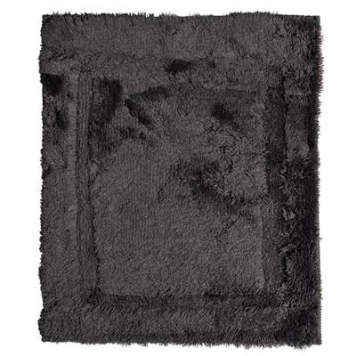 Wicotex Badmat uni donker grijs 60x90cm