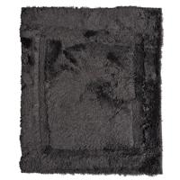 Wicotex Badmat uni donker grijs 60x90cm - thumbnail