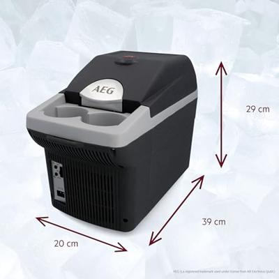 AEG Bordbar BK6 Koelbox en verwarmingsbox Thermo-elektrisch 12 V/DC Grijs 6 l Max. 20 °C onder omgevingstemperatuur AEG Bordbar BK6 Koelbox en verwarmingsbox Thermo-elektrisch 12 V/DC Grijs 6 l Max. 20 °C onder omgevingstemperatuur