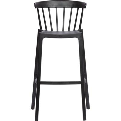 WOOOD Barkruk Bliss - Zwart (zithoogte 77cm) WOOOD Barkruk Bliss - Zwart (zithoogte 77cm)