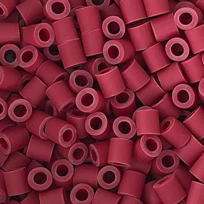 NABBI Biobeads van , afm 5x5 mm, gatgrootte 2.5 mm, medium, rood, 1000 stuk/ 1 doos