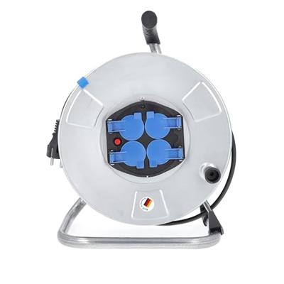 AS Schwabe 10414 Kabelhaspel 25.00 m Zwart Randaarde stekker