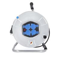 AS Schwabe 10414 Kabelhaspel 25.00 m Zwart Randaarde stekker - thumbnail