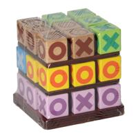 Houten 3D Tic Tac Toe Spel, 26dlg. - thumbnail