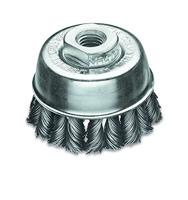 Lessmann Komborstel D.65mm M14 draaddikte 0,5 mm sta 12500min- 1 LESMANN Zopf-Topfbürste Wechselzopfung Ø 65mm Stahldraht 0,50mm M14 482217WZ 1 stuk(s) - thumbnail