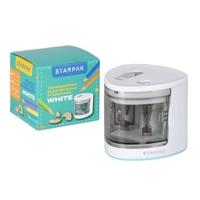 Dubbel Elektrische Puntenslijper, Wit - thumbnail