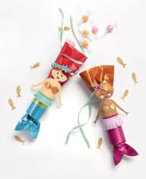 Glitterpapier, 10 vellen FOLIA meerkleurig - thumbnail