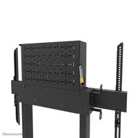 Neomounts WL55-875BL1 Monitor-wandbeugel Aantal monteerbare displays: 1 Display(s) 94,0 cm (37) - 261,6 cm (103) Zwart Gemotoriseerd, In hoogte verstelbaar - thumbnail