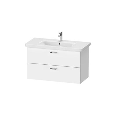 Duravit XBase wastafelonderkast 93x44,8 cm met 2 laden voor DuraStyle wastafel, matwit