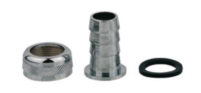 Kirchhoff Messing slangschroefverbinding, chroom, M22IT x 1/2"-mondstuk - 989552148