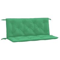 Tuinbankkussens 2 st 120x50x7 cm oxford stof groen - thumbnail