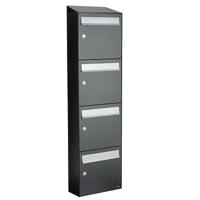 Allux Flow Set 4-Hoog Met Dak Antraciet - 40040065_1x4d - thumbnail