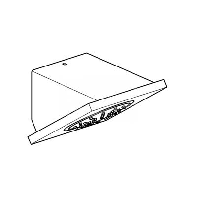 Grohe Rainshower F hoofddouche 12,7x12,7cm chroom 27253000